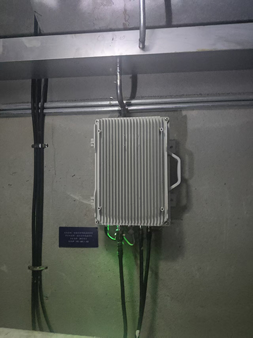  周矶办事处电力管廊覆盖漏缆方式案例